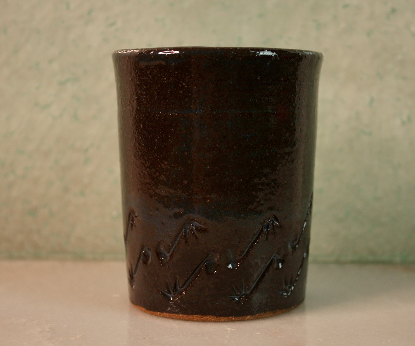 Bronze Carved Cortado Cup