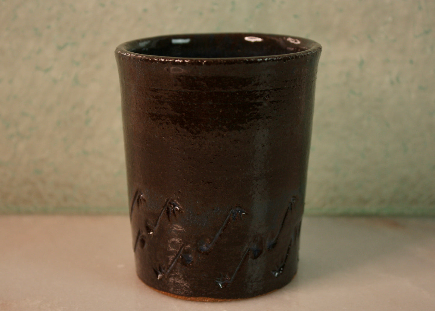 Bronze Carved Cortado Cup