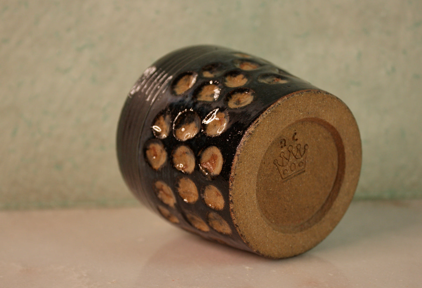 Carved Cortado Cup