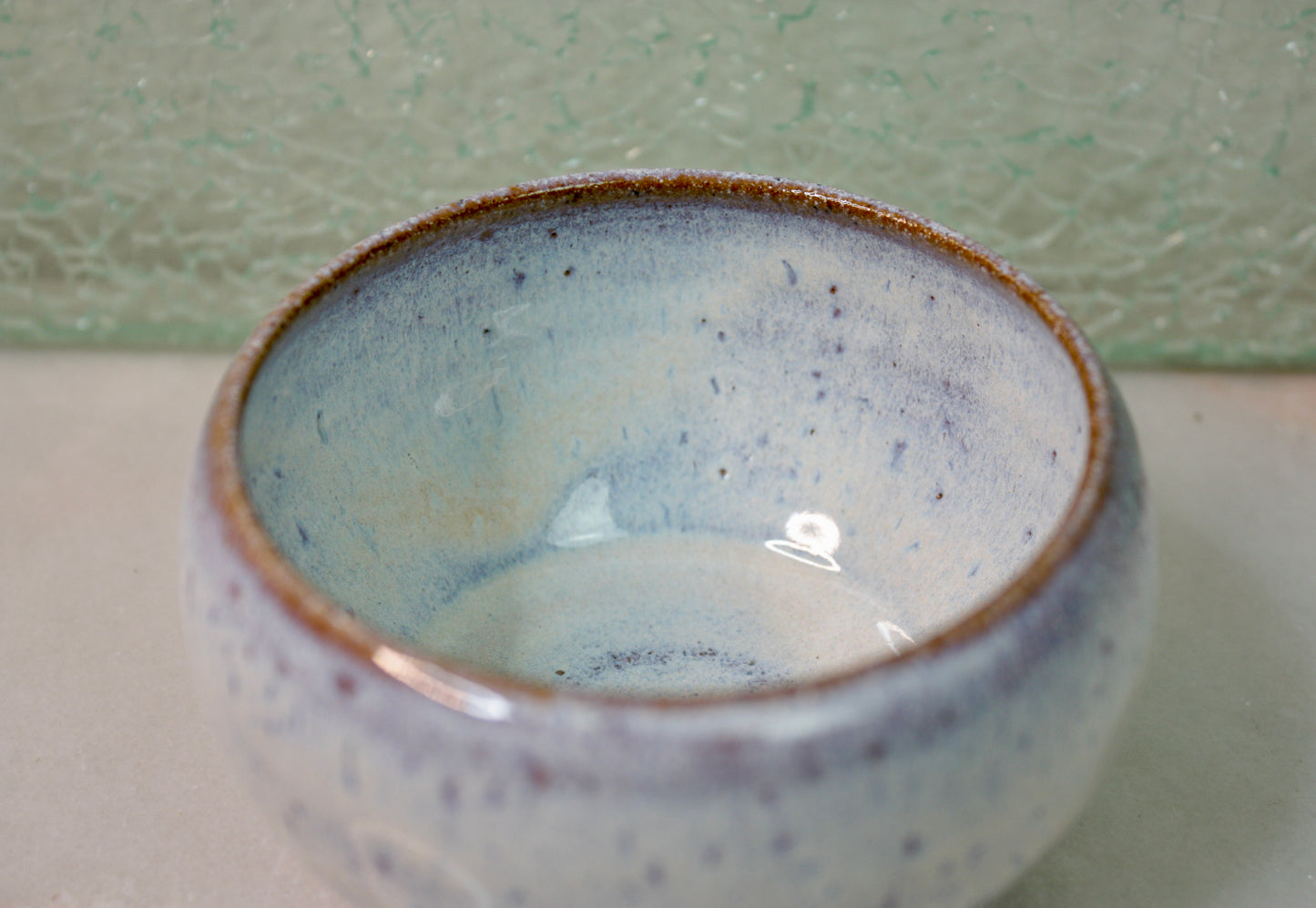 Creamy Blue Snack Bowl (small)
