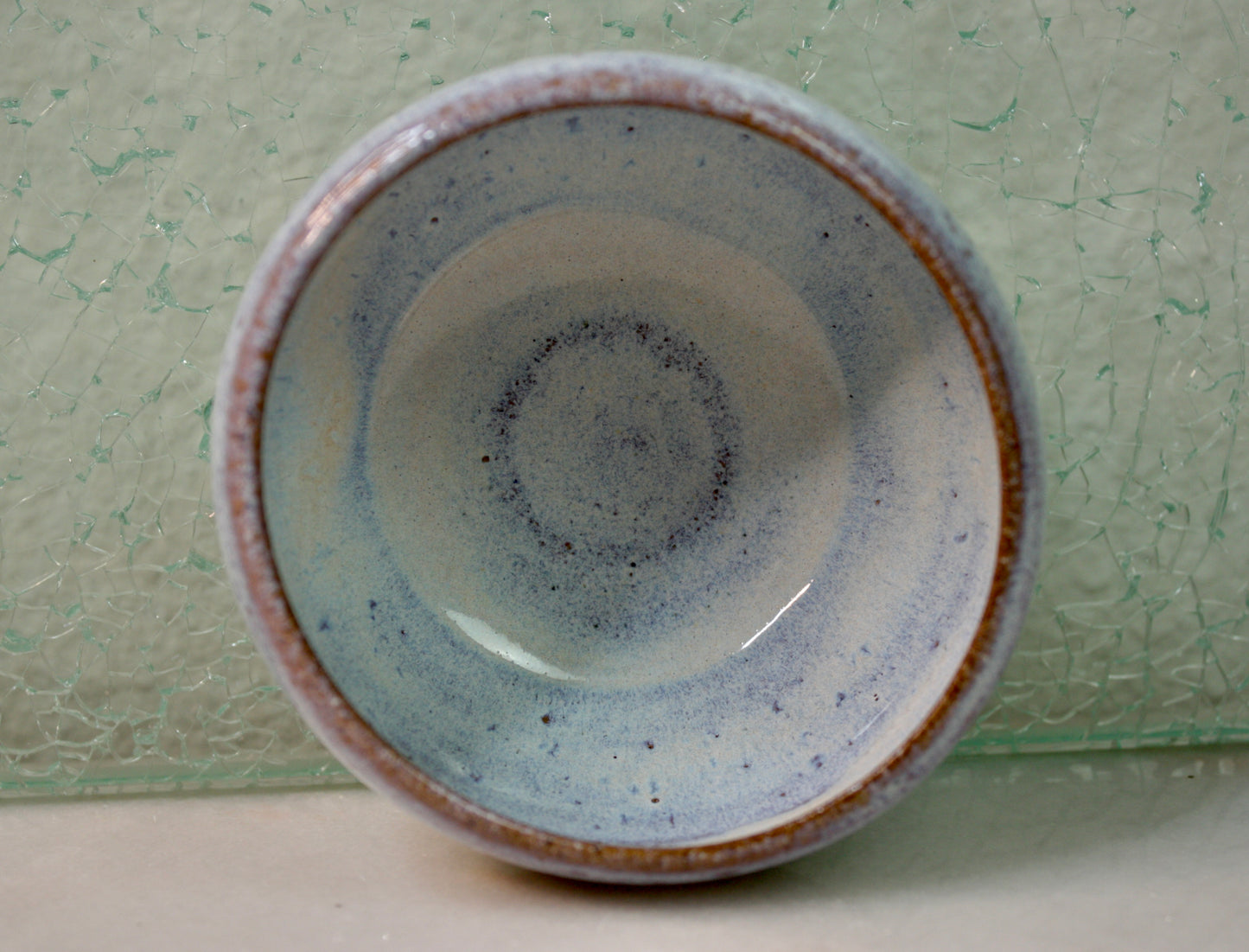 Creamy Blue Snack Bowl (small)