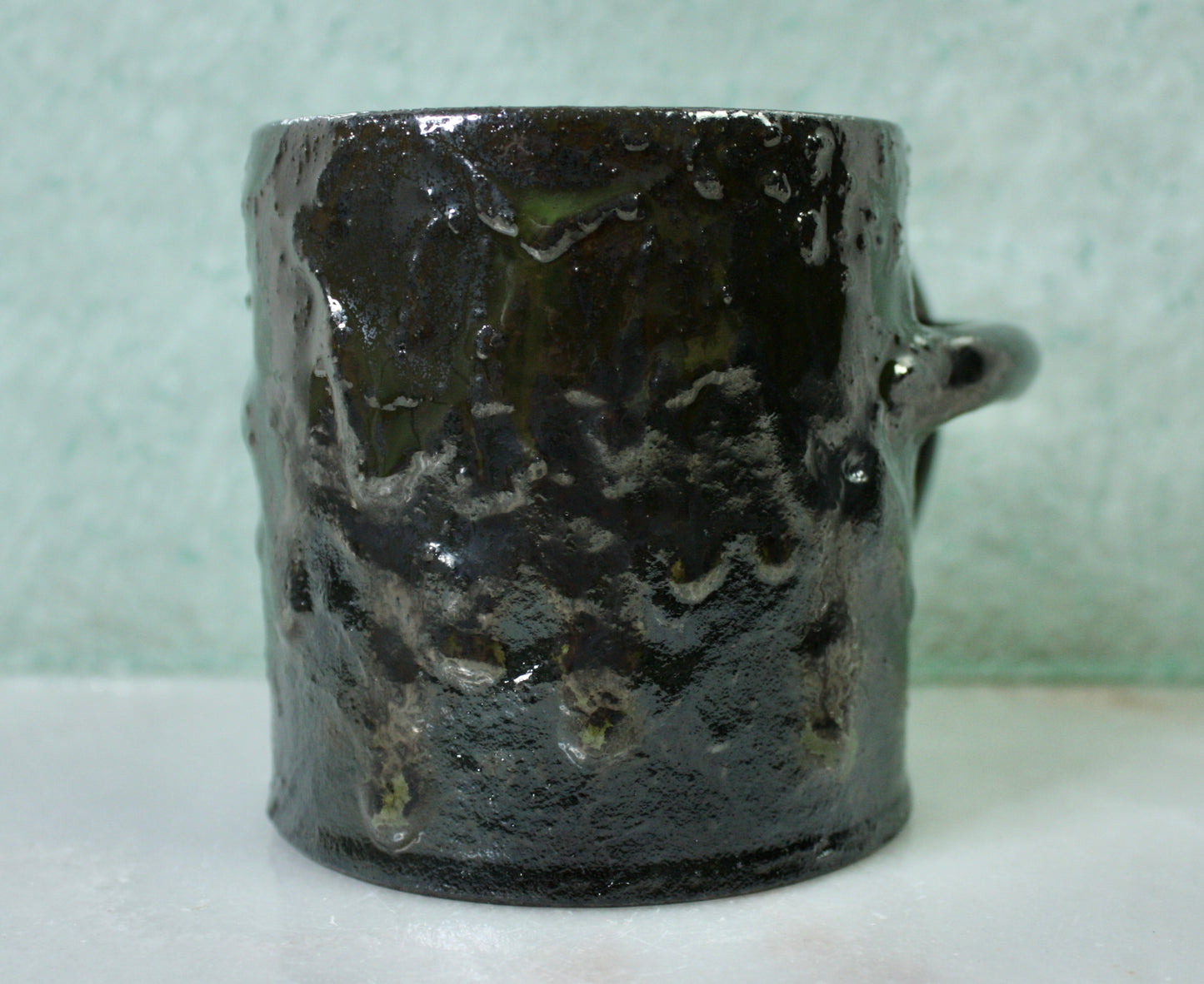 Hematite Rico-Handle Mug