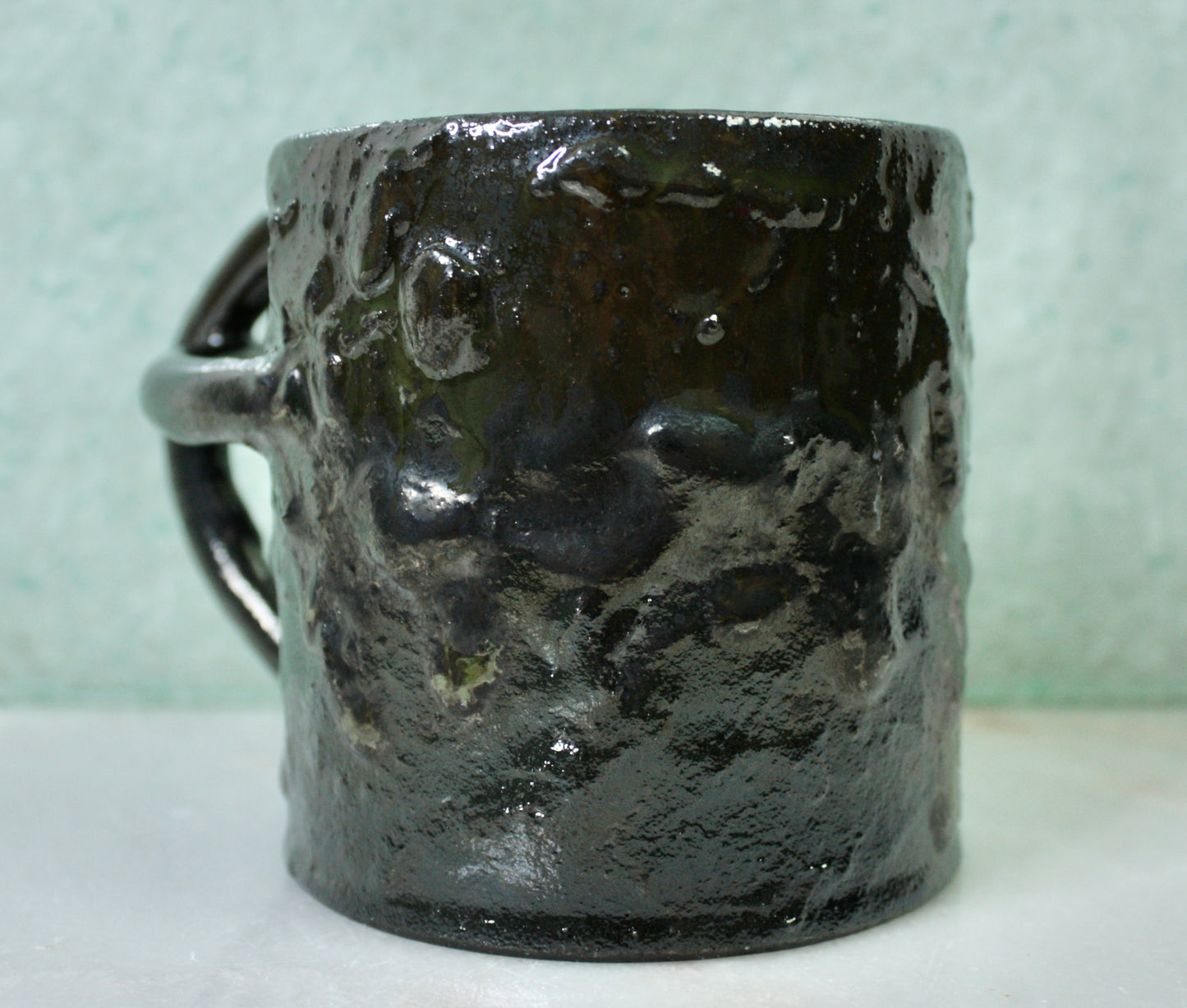 Hematite Rico-Handle Mug