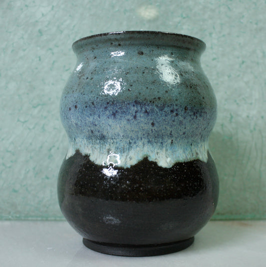 Denim Blue Vase