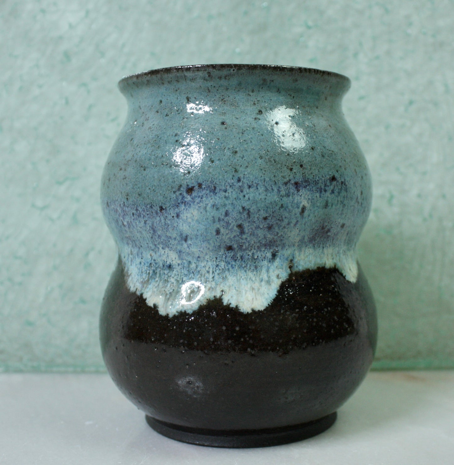 Denim Blue Vase