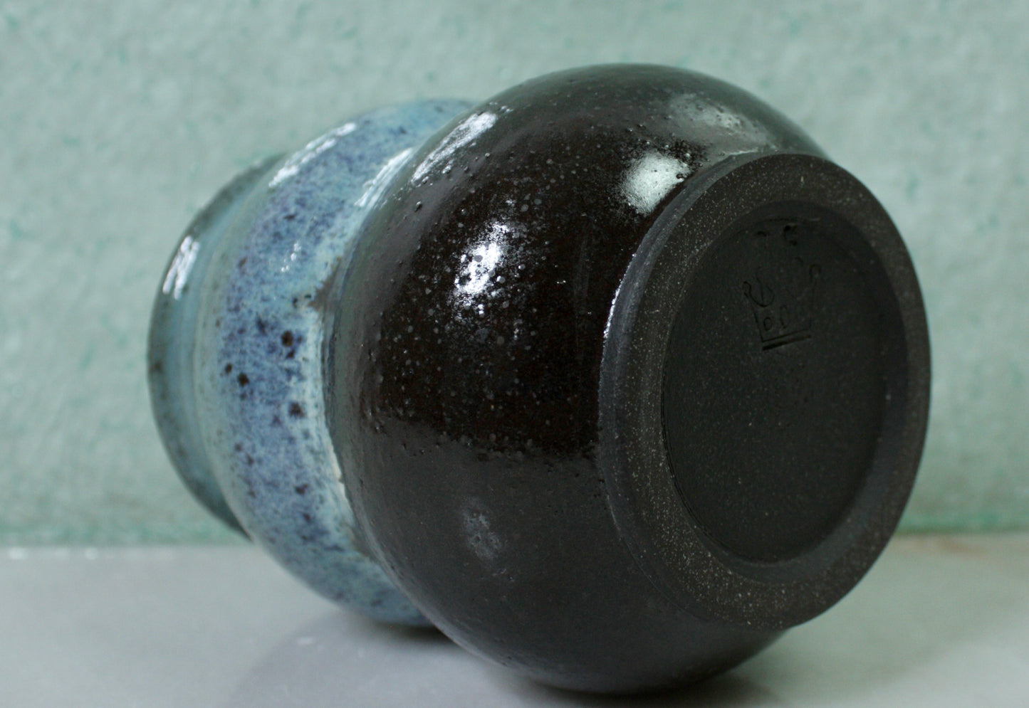 Denim Blue Vase