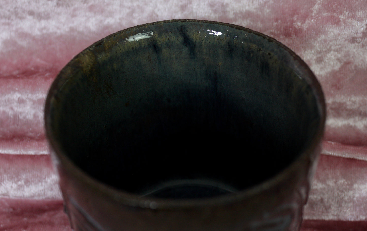 Small Carved Beaker