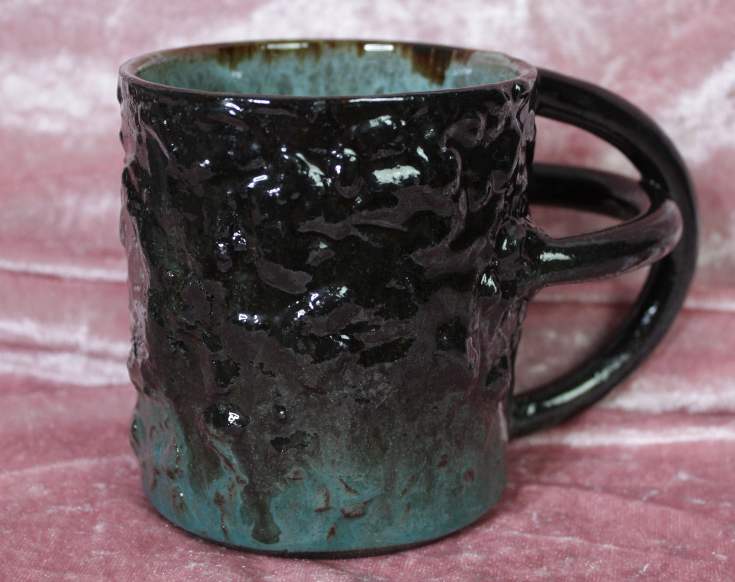 Dragon-Green Rico-Handle Mug