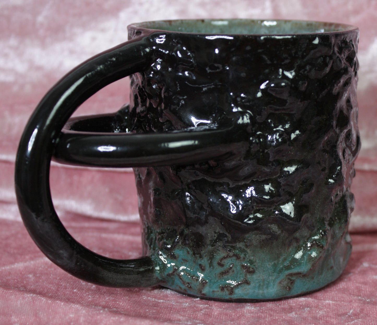 Dragon-Green Rico-Handle Mug