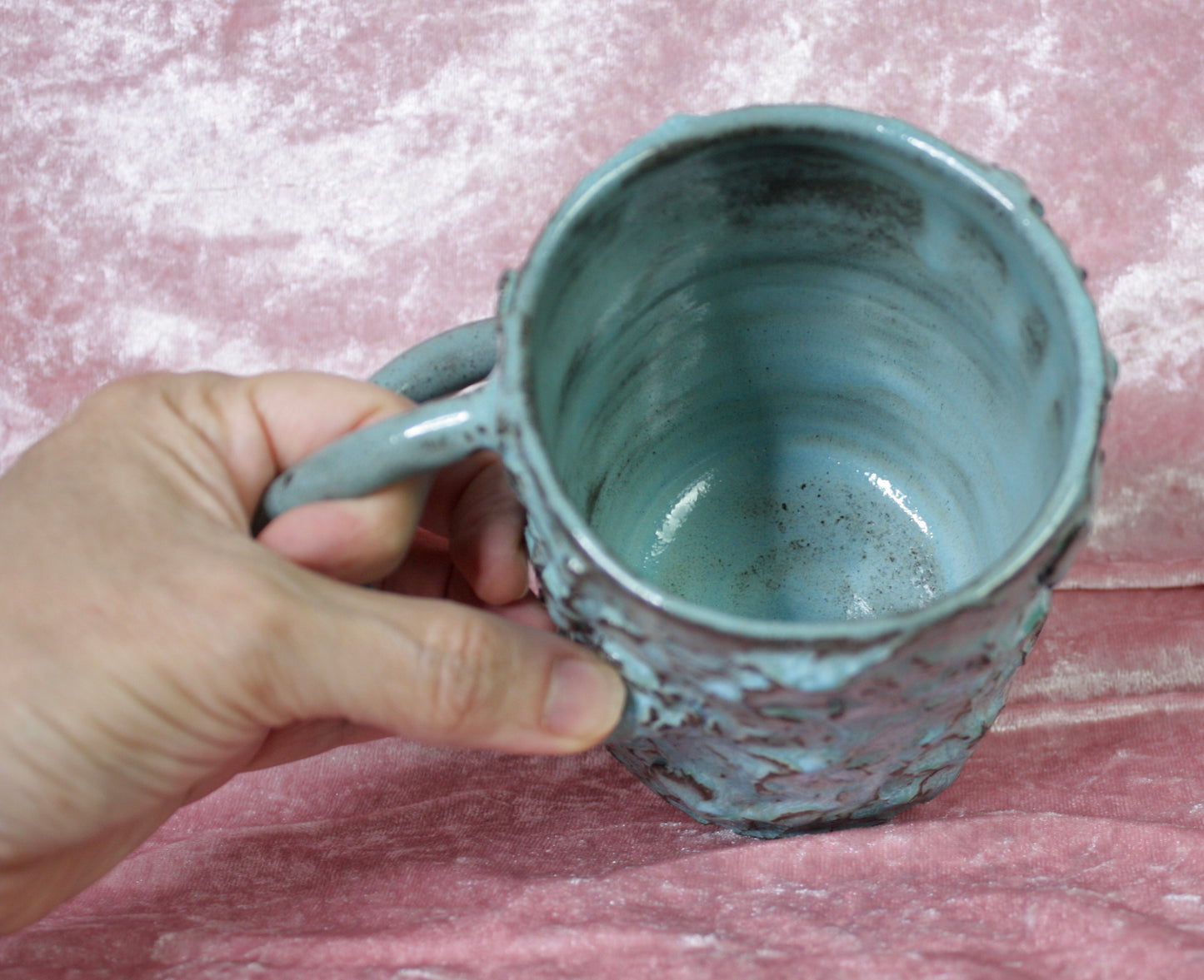 Ancient Blue1 Rico-Handle Mug