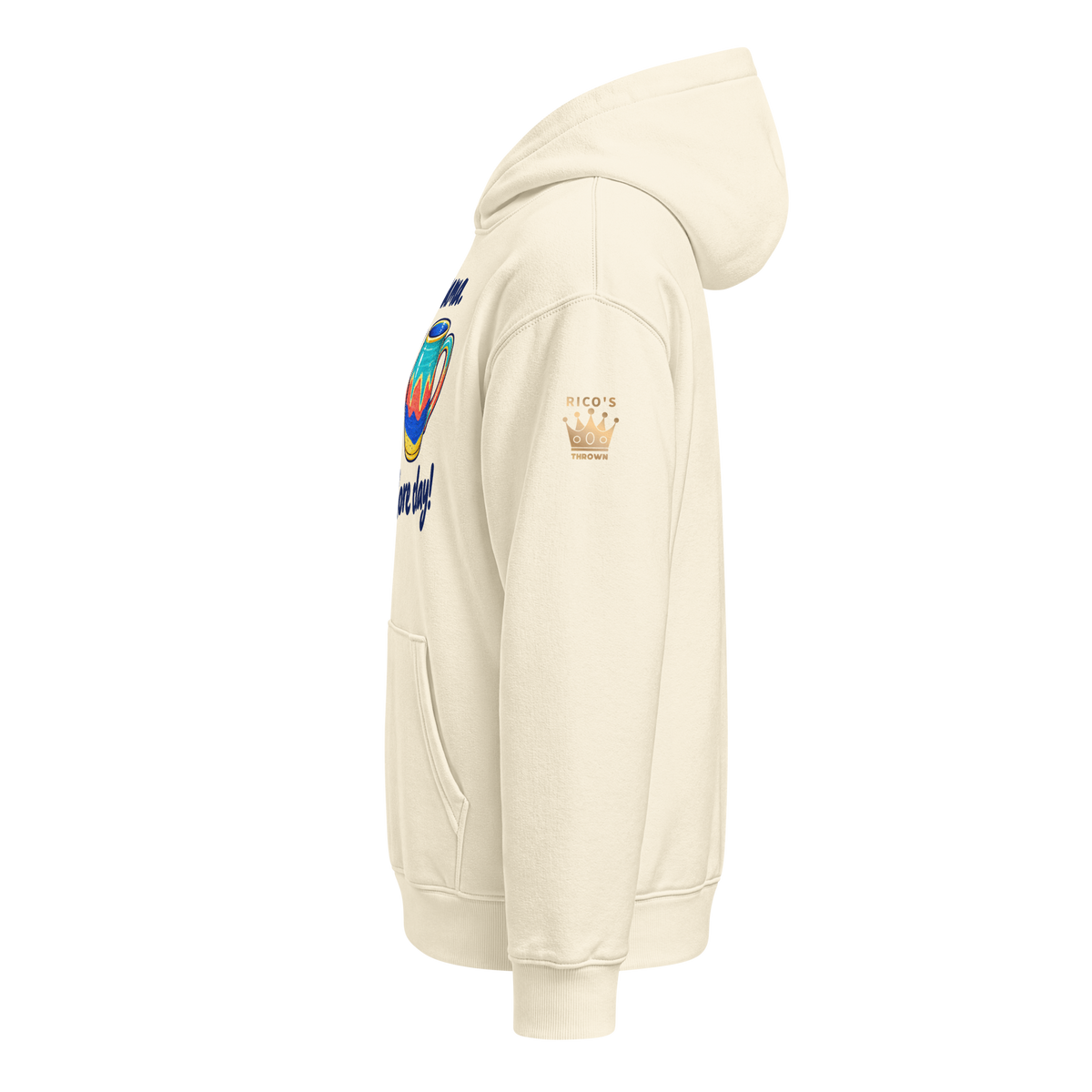 Unisex relaxed mid-weight hooded sweatshirt