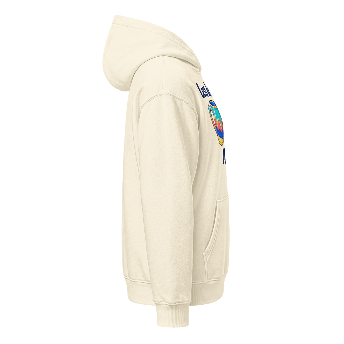 Unisex relaxed mid-weight hooded sweatshirt