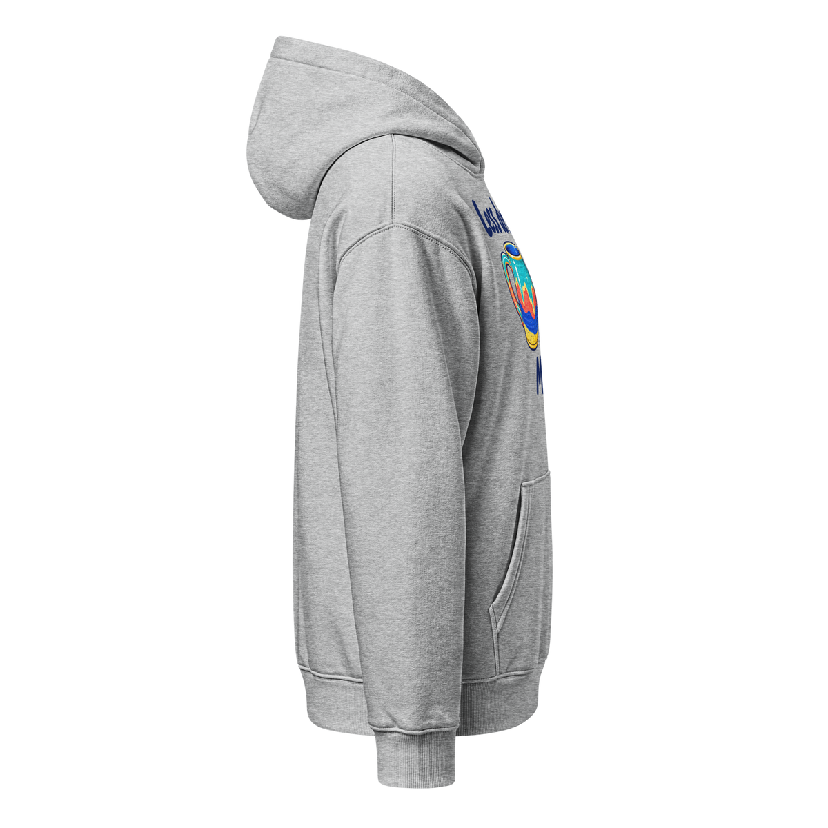 Unisex relaxed mid-weight hooded sweatshirt